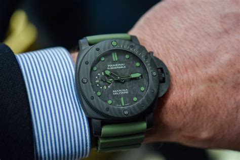 montre hommage panerai|panerai submersible carbotech marina militare.